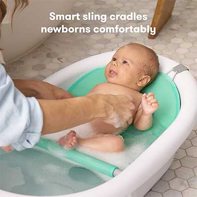 Baby 4-in-1 Grow-with-Me Baby Bathtub