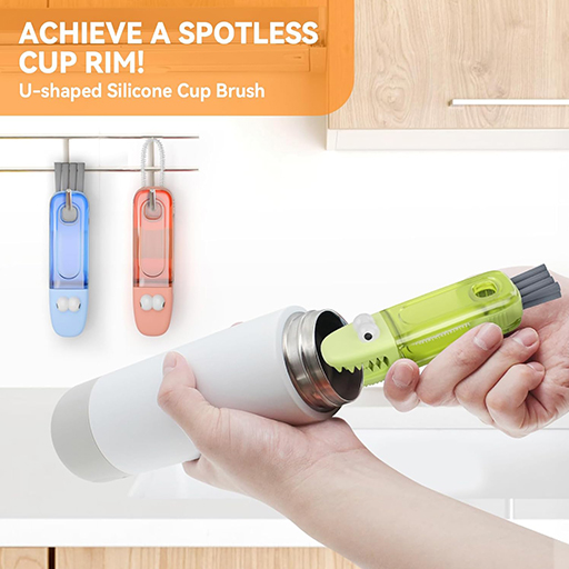 Best 3-in-1 Cup Lid Gap Cleaning Brush